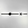Зображення Бра у чорному корпусі з метеликом справа ИМ Light-Deco 1 
