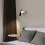 Зображення Бра зі спотом у чорно-білому корпусі 14х9 см ИМ Light-Deco 5 