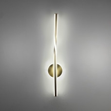 Настінний світильник світлодіодний Бра Light House LNF-17514 17Вт 60см 4000K латунь