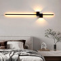 Изображение Настінний чорний світильник Сomfort у корпусі 100 см ИМ Light-Deco 3 