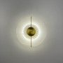 Изображение Неймовірне бра з білим мармуром у латунному каркасі ИМ Light-Deco 6 