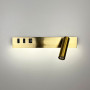 Зображення Латунне бра з поворотним спотом справа + розʼєм USB ИМ Light-Deco 4 