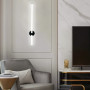 Зображення Лінійне бра у чорному корпусі з одним кріпленням 70 см ИМ Light-Deco 5 