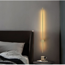 Настінний світильник світлодіодний Бра Light House LNF-17444 16Вт 80см латунь