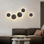 Зображення Бра у чорному корпусі Ø 15 см із теплим світлом ИМ Light-Deco 6 