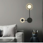 Зображення Настінний світильник Molecular у чорному каркасі ИМ Light-Deco 9 