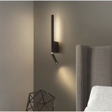 Настінний світильник світлодіодний Бра Light House LNF-17400 5W 43 см чорний