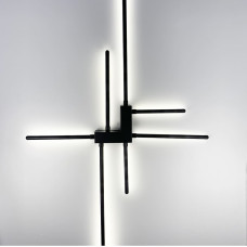 Настінний світильник світлодіодний Бра Light House LNF-17433 31W 120х75см чорний