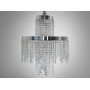 Зображення Люстра LED Diasha 376-400CH хром двохрівнева 70 Вт кришталь ИМ Light-Deco 3 