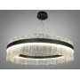 Зображення Підвісна люстра Diasha 817 чорна кришталева LED 190Вт ИМ Light-Deco 