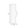 Изображение Светильник настенный MSK Electric Tube бра под две лампы MR 2206 GR ИМ Light-Deco 1 