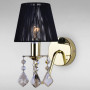 Зображення Бра настінне Light House LS-11489GD-1 GD BLACK золоте із чорним плафоном ИМ Light-Deco 