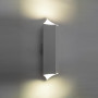 Зображення Настінний світильник MSK Electric Mystery бра під дві лампи Е27 NL 3180 WH ИМ Light-Deco 2 