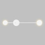 Изображение Светильник настенный MSK Electric Disk на две лампы G4 белый NL 8614-2 WH ИМ Light-Deco 
