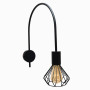 Зображення Светильник настенный MSK Electric Diadem бра под лампу Е27 из металла NL 221549 BK ИМ Light-Deco 