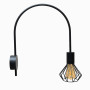 Зображення Светильник настенный MSK Electric Diadem бра под лампу Е27 из металла NL 221549 BK ИМ Light-Deco 1 