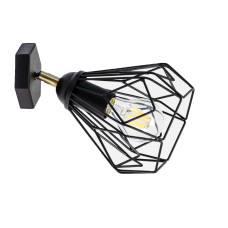 Настінний світильник лофт Bevel W165 Чорний (1327)