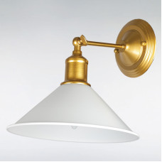 Бра Light House LS-13439-1GD+ WH золото із білим плафоном