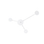 Изображение Светильник настенный MSK Electric Disk на три лампы G4 белый NL 7250-3 WH ИМ Light-Deco 1 