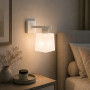 Зображення Бра MSK Electric Sakura светильник настенный под лампу Е27 белая NL 16510-1 WH ИМ Light-Deco 4 