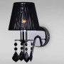 Изображение Бра классическое с абажуром Light House LS-11489BL-1 BL BLACK черный ИМ Light-Deco 