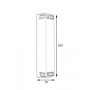 Изображение Бра MSK Electric Greece на две лампы Е27 в стиле лофт SQ 2440 WH ИМ Light-Deco 2 