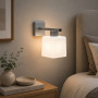 Зображення Бра MSK Electric Sakura светильник настенный под лампу Е27 серебро NL 16510-1 SL ИМ Light-Deco 4 