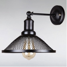 Бра настінний лофт Light House LS-13452-1 BK чорний