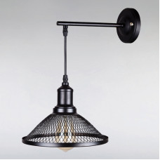 Бра настінний лофт Light House LS-13452F2-1 BK чорний