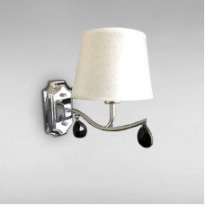 Бра настенное Light House SA-16044/1W CR+WT+BK E14 хром