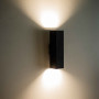 Изображение Светильник настенный MSK Electric Crocus бра под две лампы квадрат Е27 SQ 2206 ИМ Light-Deco 