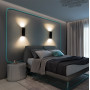 Изображение Светильник настенный MSK Electric Crocus бра под две лампы квадрат Е27 SQ 2206 ИМ Light-Deco 3 