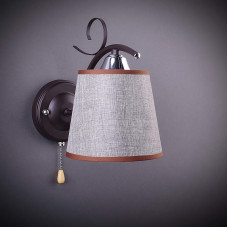 Бра настінне Light House DL-17233/1W BK+CR чорне