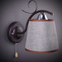 Изображение Бра настенное Light House DL-17233/1W BK+CR черное ИМ Light-Deco 1 