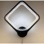 Зображення Стильний настінний LED світильник у чорному корпусі ИМ Light-Deco 2 