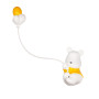 Зображення Світильник настінний світлодіодний Бра дитячий "ведмедик з кульками" Levistella 784V1038 білий з жовтим ИМ Light-Deco 
