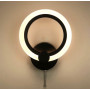 Зображення Світлодіодна модель бра в чорному кольорі ИМ Light-Deco 1 