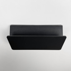 Чорне мінімалістичне регулююче бра 19х8 см