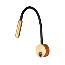 Світильник настінний світлодіодний бра Light House  LS-19422 AB+BK бронза + чорний