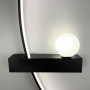 Зображення Бра дугове світлодіодне Light House LNF-17536/800 L BK 14W з білим плафоном у лівому корпусі 80 см чорне ИМ Light-Deco 3 