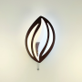 Изображение Бра LED у формі пелюстки кольору coffee Light House LNF-1891_2871 ИМ Light-Deco 