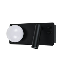 Світильник настінний світлодіодний Бра LED Levistella 774W2501A LF BK чорний