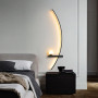 Зображення Бра дугове світлодіодне Light House LNF-17536/800 R BK 14W з білим плафоном у правому корпусі 80 см чорне ИМ Light-Deco 4 