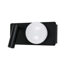 Світильник настінний світлодіодний Бра LED (спот праворуч) Levistella 774W2501A RT BK чорний