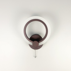Світлодіодна модель бра в кольорі coffee