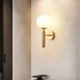 Зображення Сучасне латунне бра з білим плафоном ИМ Light-Deco 6 