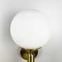 Зображення Сучасне латунне бра з білим плафоном ИМ Light-Deco 4 