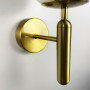 Зображення Сучасне латунне бра з білим плафоном ИМ Light-Deco 7 