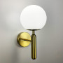 Зображення Сучасне латунне бра з білим плафоном ИМ Light-Deco 5 