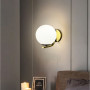 Зображення Бра з білим плафоном у латунному корпусі 15х24 см ИМ Light-Deco 7 